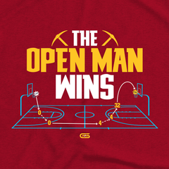 The Open Man Wins T-Shirt