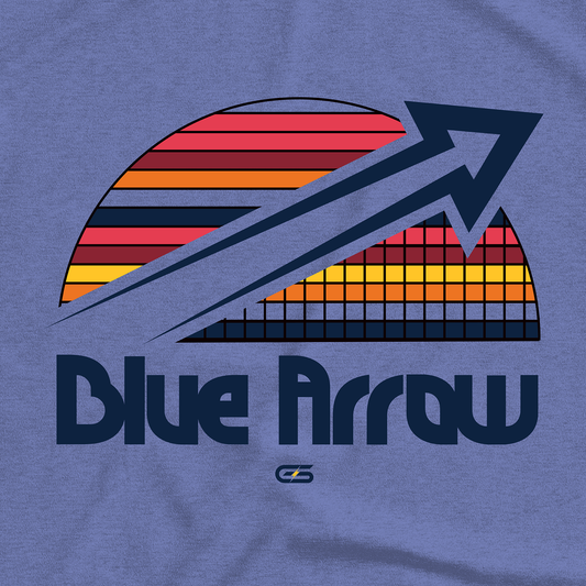 Blue Arrow Skyline T-Shirt